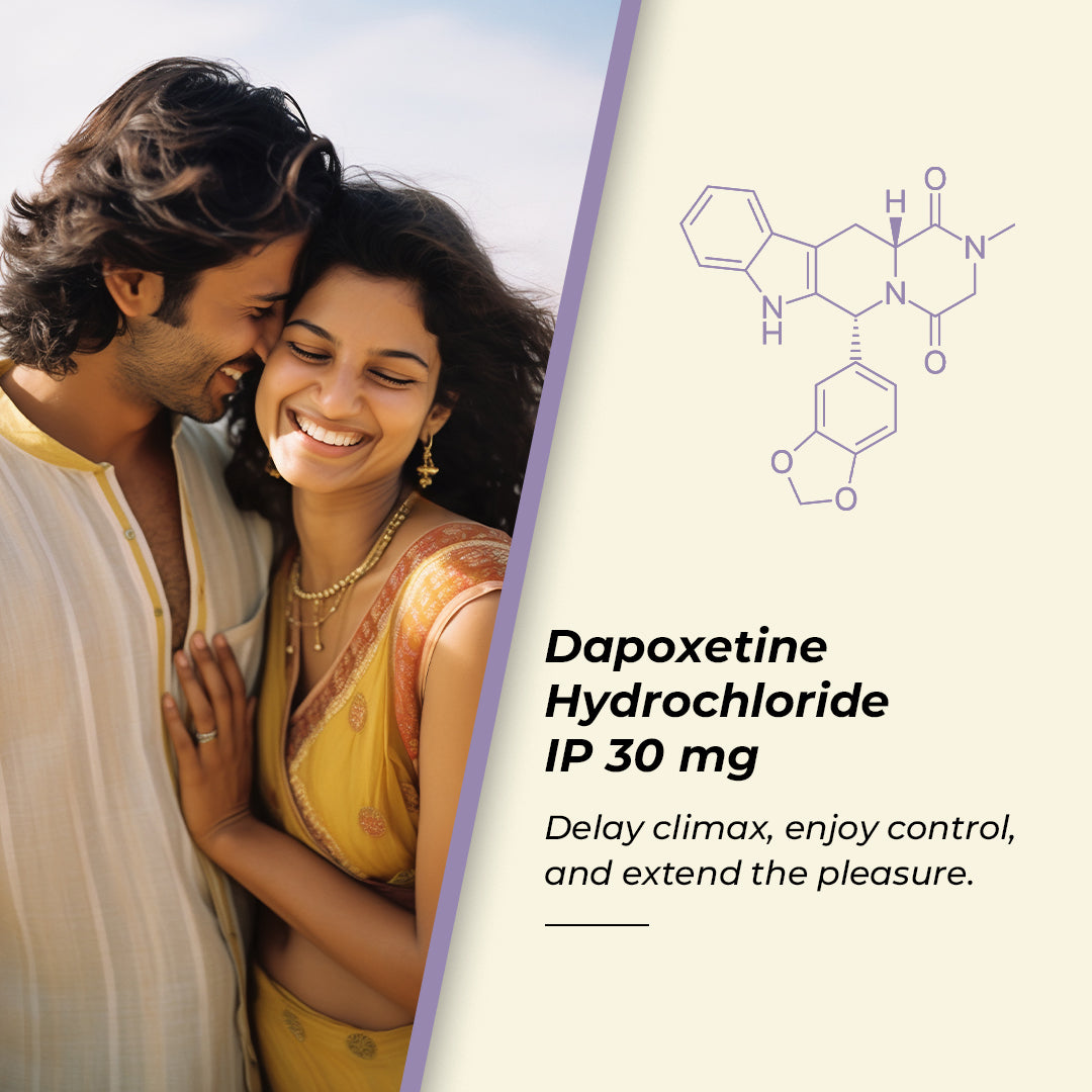 Dapoxetine Hydrochloride tablets IP 30 mg (Endless)(Pack of 2)