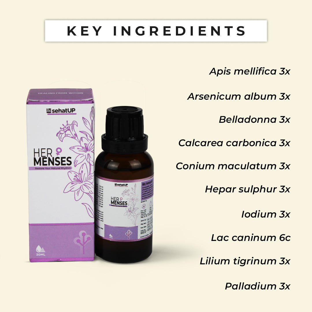 Her Menses (For Rhythmic Relief & Hormonal Harmony)