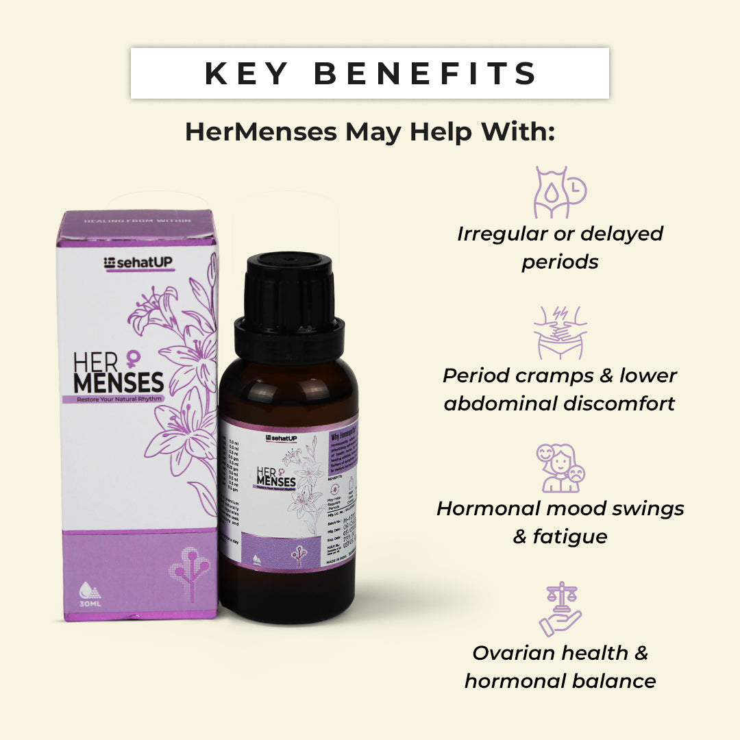 Her Menses (For Rhythmic Relief & Hormonal Harmony)
