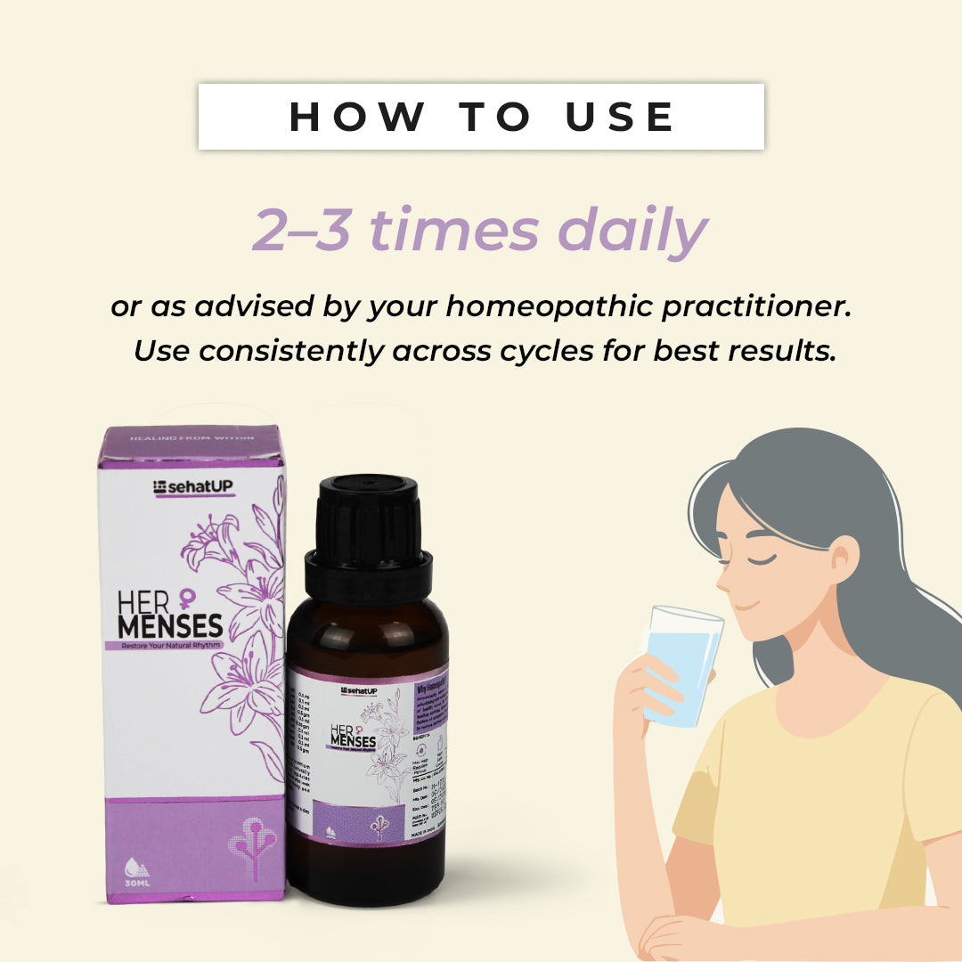 Her Menses (For Rhythmic Relief & Hormonal Harmony)