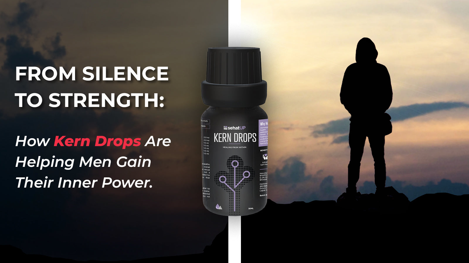 From Silence to Strength: How Kern Drops Are Helping Men Gain Their Inner Power
