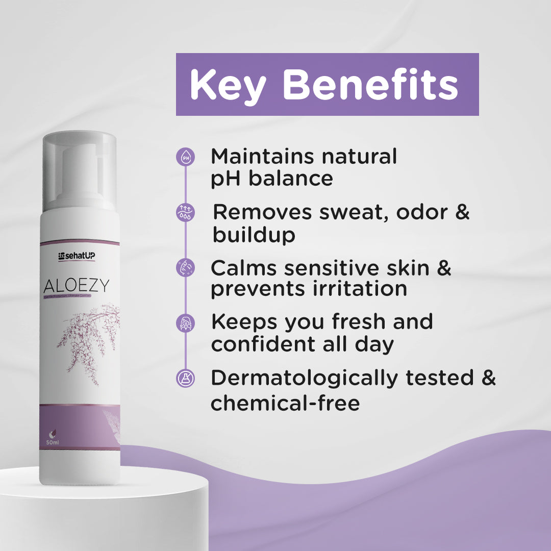 Aloezy ( Intimate Foam Wash)