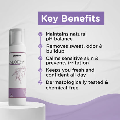 Aloezy ( Intimate Foam Wash)