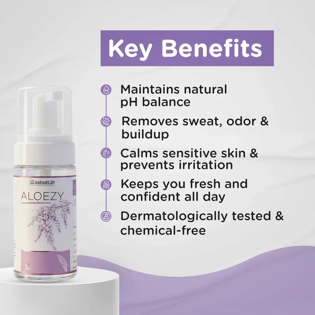 Aloezy ( Intimate Foam Wash) | Best intimate wash for Womens
