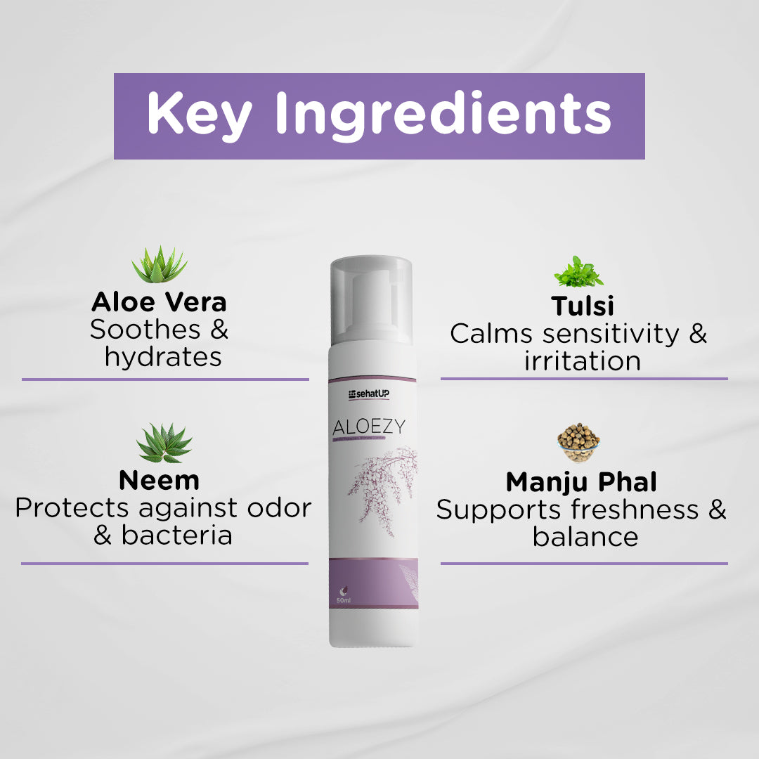 Aloezy ( Intimate Foam Wash )  Key Ingredients
