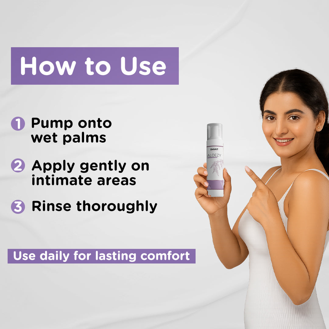 Aloezy (Intimate Foam Wash)