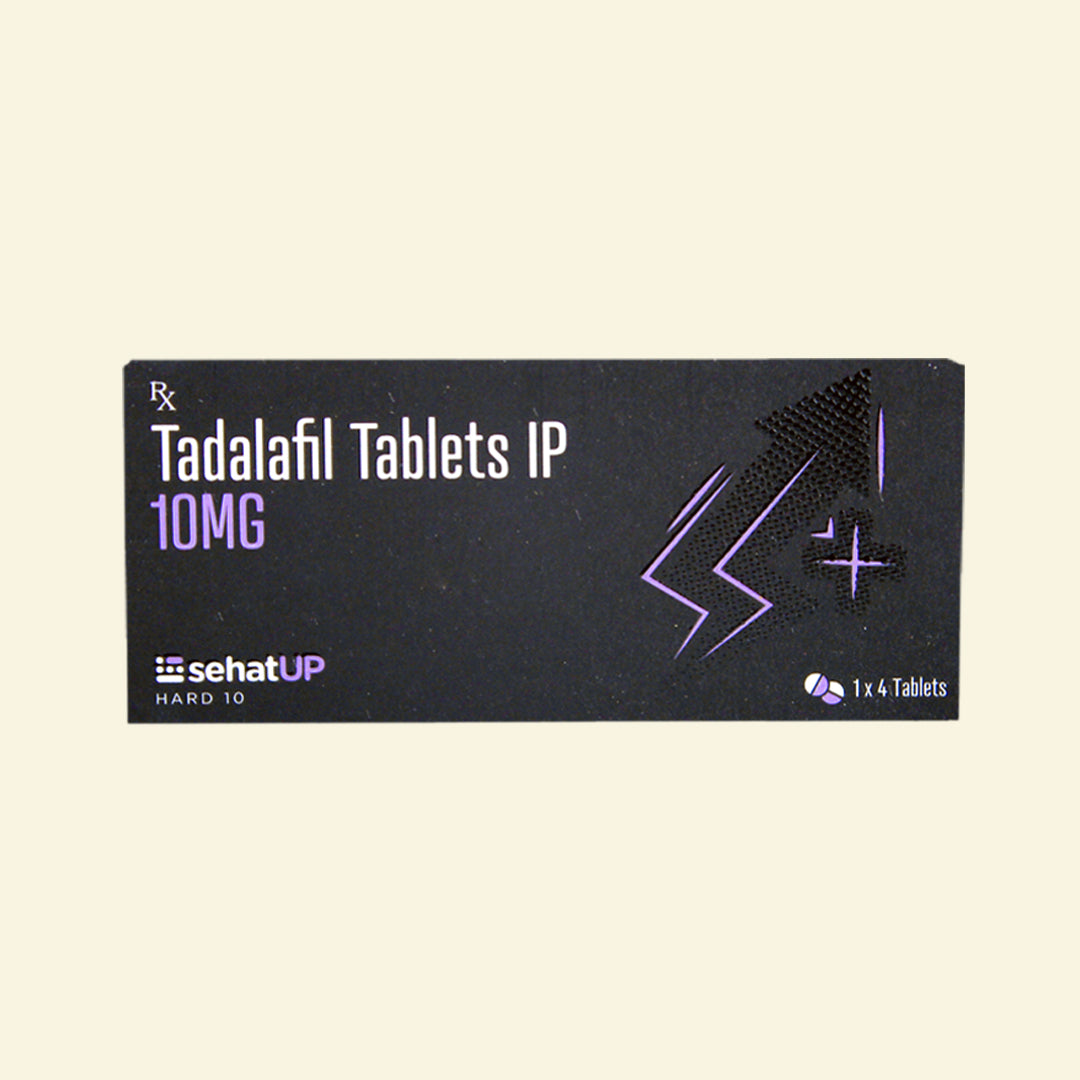Tadalafil IP 10 mg (Pack of 2)