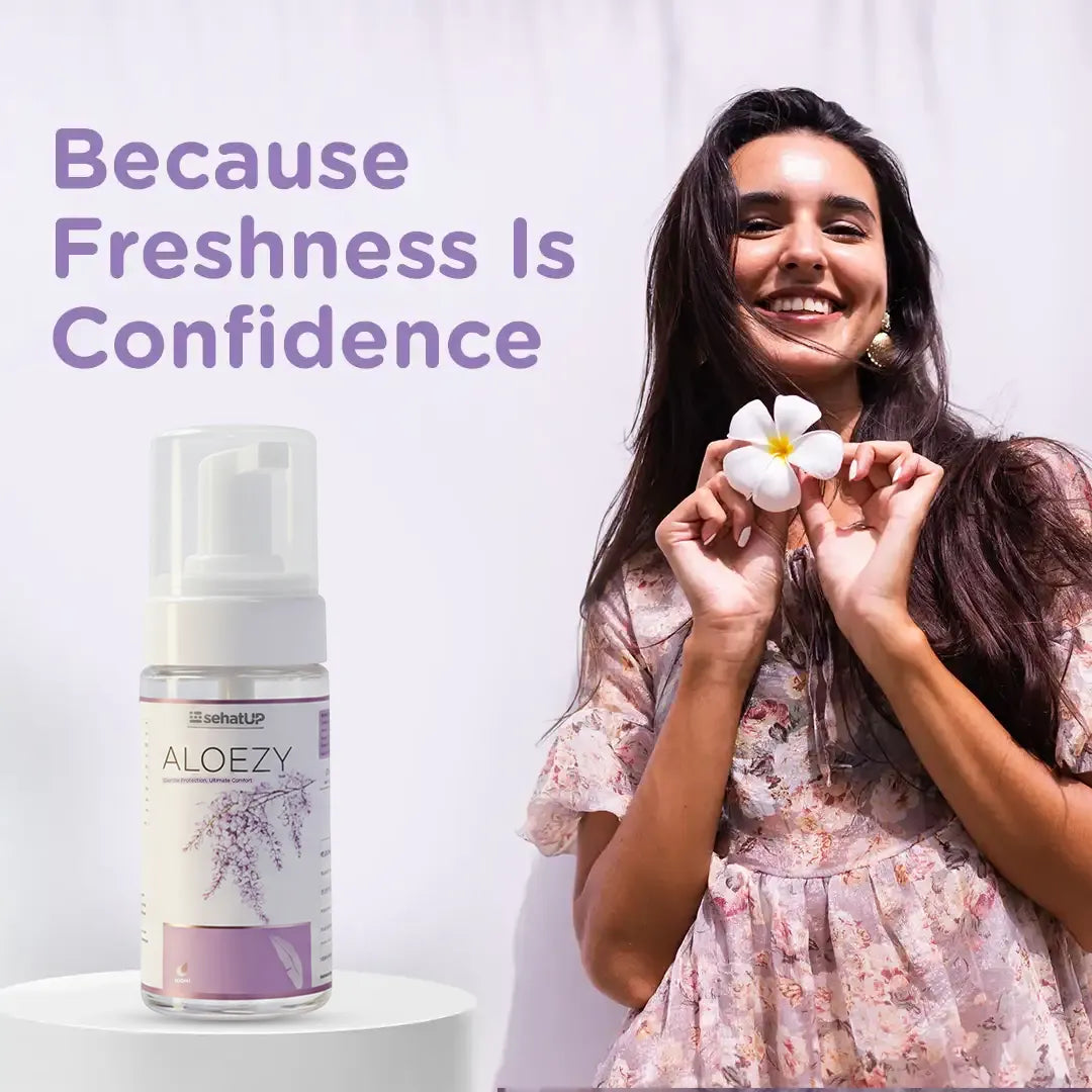 Aloezy ( Intimate Foam Wash) | Best intimate wash for Womens